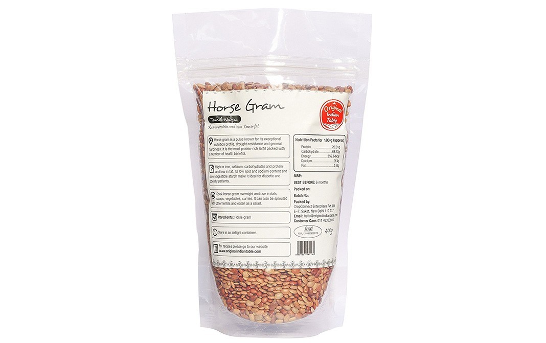 Original Indian Table Horse Gram (Tamil Nadu)   Pack  400 grams